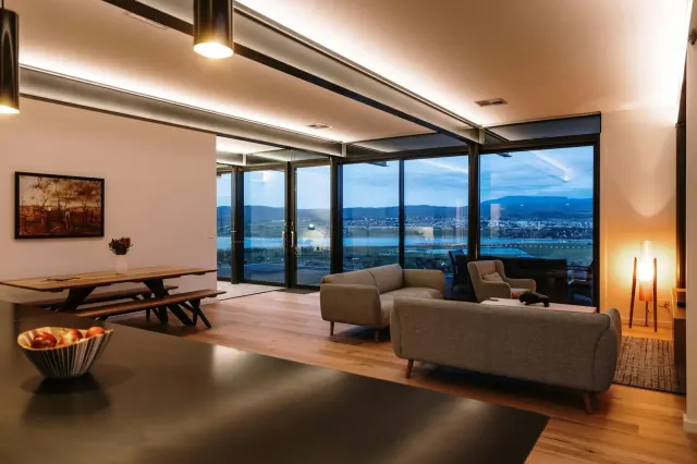 LED cove and pendant lighting